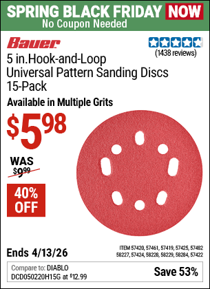 Harbor Freight Coupons, HF Coupons, 20% off - 57419