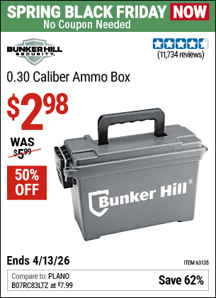 Harbor Freight Coupons, HF Coupons, 20% off - Ammo Box
