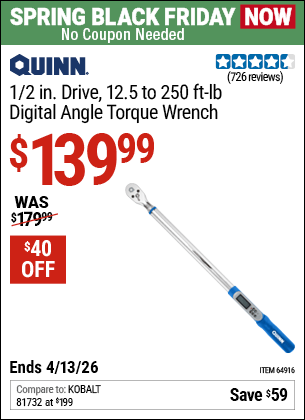 Harbor Freight Coupons, HF Coupons, 20% off - 1/2