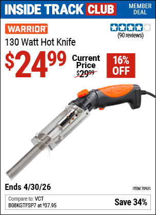 Harbor Freight Coupons, HF Coupons, 20% off - 70931