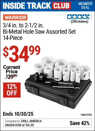 Harbor Freight Coupons, HF Coupons, 20% off - WARRIOR 3/4 in. for $24.99