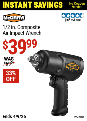 Harbor Freight Coupons, HF Coupons, 20% off - 58912