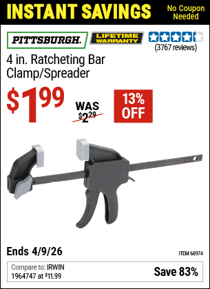 Harbor Freight Coupons, HF Coupons, 20% off - 4