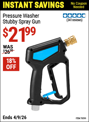 Harbor Freight Coupons, HF Coupons, 20% off - 70599