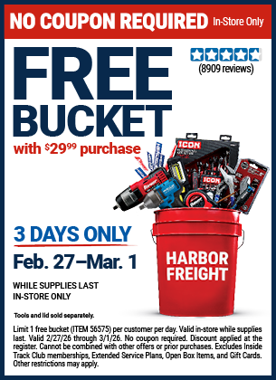 Harbor Freight Coupons, HF Coupons, 20% off - 
