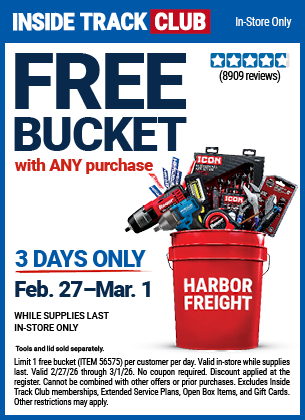 Harbor Freight Coupons, HF Coupons, 20% off - 
