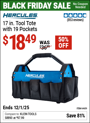 Harbor Freight Coupons, HF Coupons, 20% off - Hercules 17
