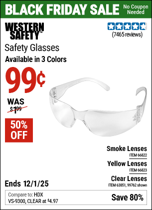 Harbor Freight Coupons, HF Coupons, 20% off - Safety Glasses