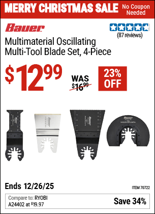 Harbor Freight Coupons, HF Coupons, 20% off - 70722