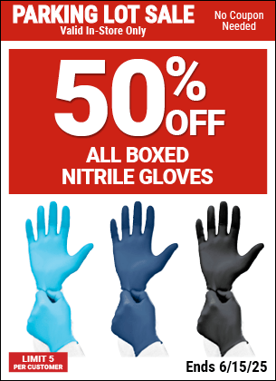 Harbor Freight Coupons, HF Coupons, 20% off - 4-PROMO-GLOVES