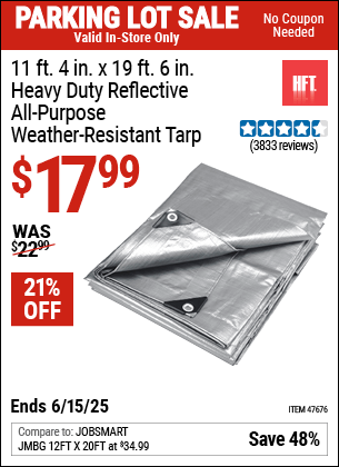Harbor Freight Coupons, HF Coupons, 20% off - 11 Ft. 4
