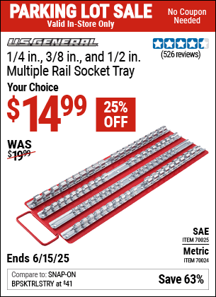 Harbor Freight Coupons, HF Coupons, 20% off - 1/4