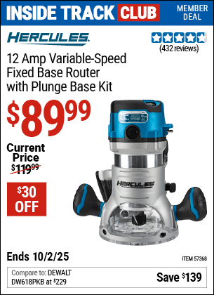 Harbor Freight Coupons, HF Coupons, 20% off - HERCULES 2-1/4 HP for $84.99