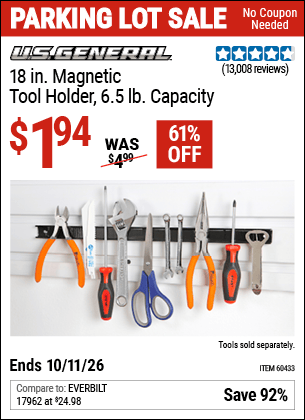 Harbor Freight Coupons, HF Coupons, 20% off - 18