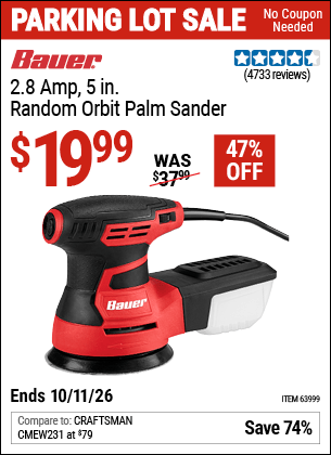 Harbor Freight Coupons, HF Coupons, 20% off - Bauer 2.8 Amp 5
