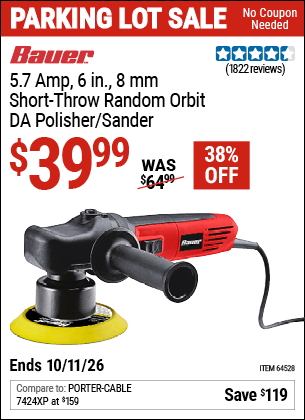 Harbor Freight Coupons, HF Coupons, 20% off - Bauer 6