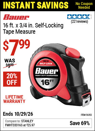 Harbor Freight Coupons, HF Coupons, 20% off - 56352