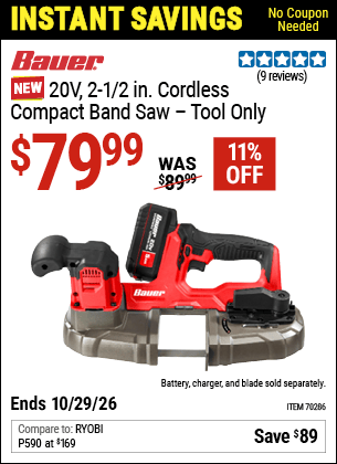 Harbor Freight Coupons, HF Coupons, 20% off - 70286