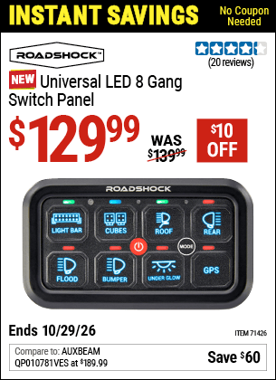 Harbor Freight Coupons, HF Coupons, 20% off - 71426