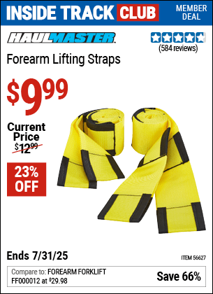 Harbor Freight Coupons, HF Coupons, 20% off - Forearm Lifting Straps