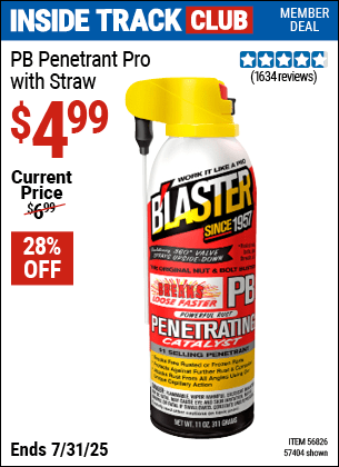 Harbor Freight Coupons, HF Coupons, 20% off - PB Penetrant 11 oz.