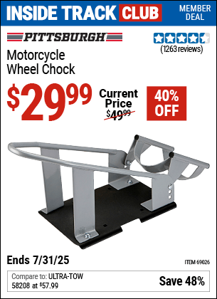 Harbor Freight Coupons, HF Coupons, 20% off - Motorcycle Wheel