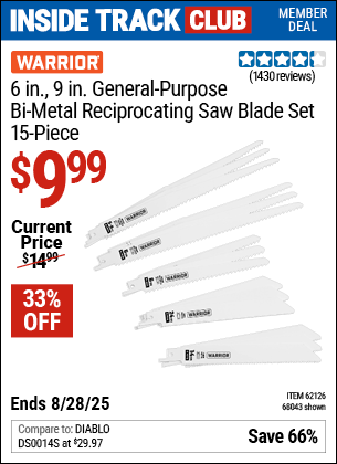 Harbor Freight Coupons, HF Coupons, 20% off - 15 Piece, 6
