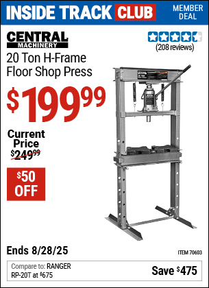 Harbor Freight Coupons, HF Coupons, 20% off - 70603