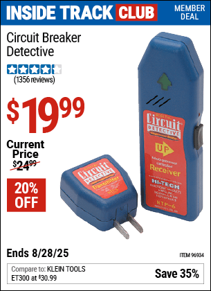 Harbor Freight Coupons, HF Coupons, 20% off - Circuit Breaker Detective
