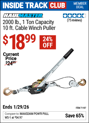 Harbor Freight Coupons, HF Coupons, 20% off - 71107