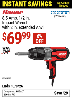 Harbor Freight Coupons, HF Coupons, 20% off - 58337