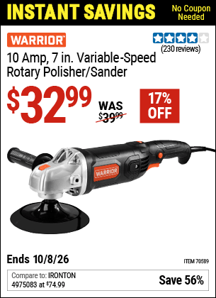 Harbor Freight Coupons, HF Coupons, 20% off - 70589