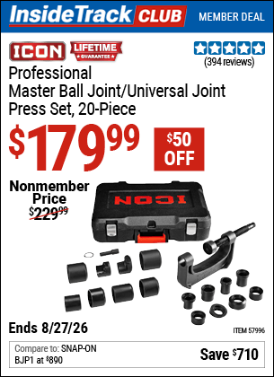Harbor Freight Coupons, HF Coupons, 20% off - 57996