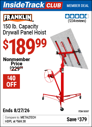 Harbor Freight Coupons, HF Coupons, 20% off - 58307