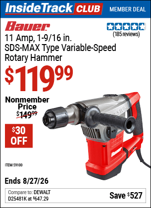 Harbor Freight Coupons, HF Coupons, 20% off - BAUER 11 Amp 
