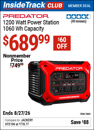 Harbor Freight Coupons, HF Coupons, 20% off - 70081