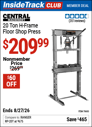 Harbor Freight Coupons, HF Coupons, 20% off - 70603