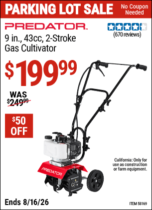 Harbor Freight Coupons, HF Coupons, 20% off - 58169