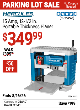 Harbor Freight Coupons, HF Coupons, 20% off - HERCULES 15 Amp 