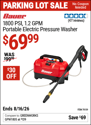 Harbor Freight Coupons, HF Coupons, 20% off - 70139