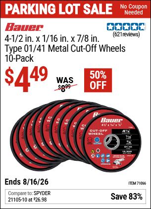 Harbor Freight Coupons, HF Coupons, 20% off - 71066