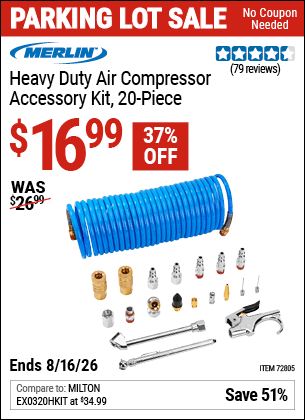 Harbor Freight Coupons, HF Coupons, 20% off - 72805