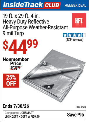Harbor Freight Coupons, HF Coupons, 20% off - 19 Ft. X 29 Ft. 4