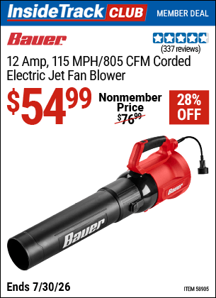 Harbor Freight Coupons, HF Coupons, 20% off - BAUER 12 Amp 