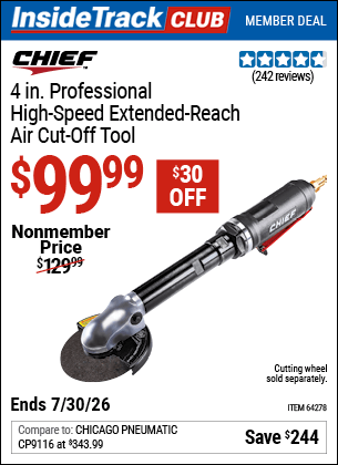 Harbor Freight Coupons, HF Coupons, 20% off - Chief 4