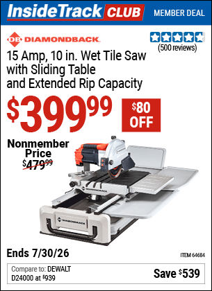 Harbor Freight Coupons, HF Coupons, 20% off - 2.4 Hp, 10