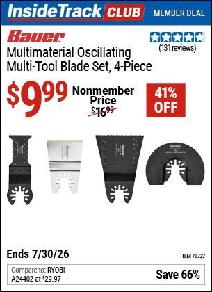 Harbor Freight Coupons, HF Coupons, 20% off - 70722