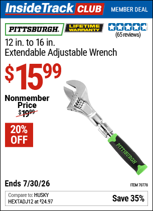 Harbor Freight Coupons, HF Coupons, 20% off - 70778