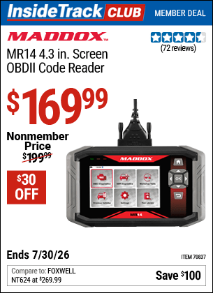 Harbor Freight Coupons, HF Coupons, 20% off - 70837