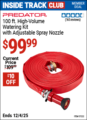 Harbor Freight Coupons, HF Coupons, 20% off - 100 Ft. High Volume Watering Kit
